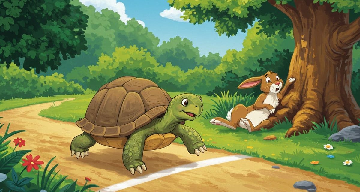La liebre y la tortuga