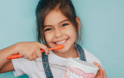 la higiene dental en los niños