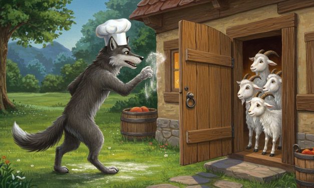 El lobo y las siete cabritas