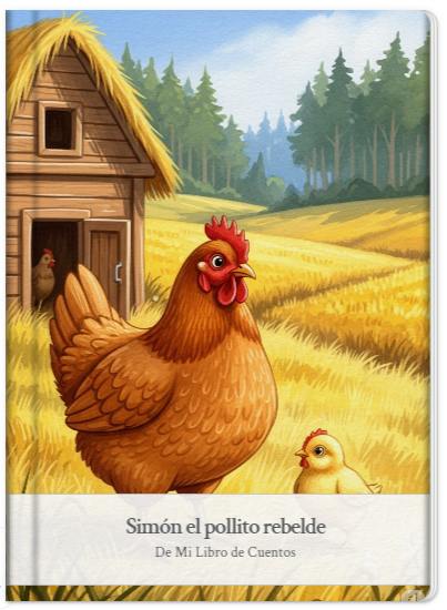 Flipbook del Cuento: Simón el pollito rebelde