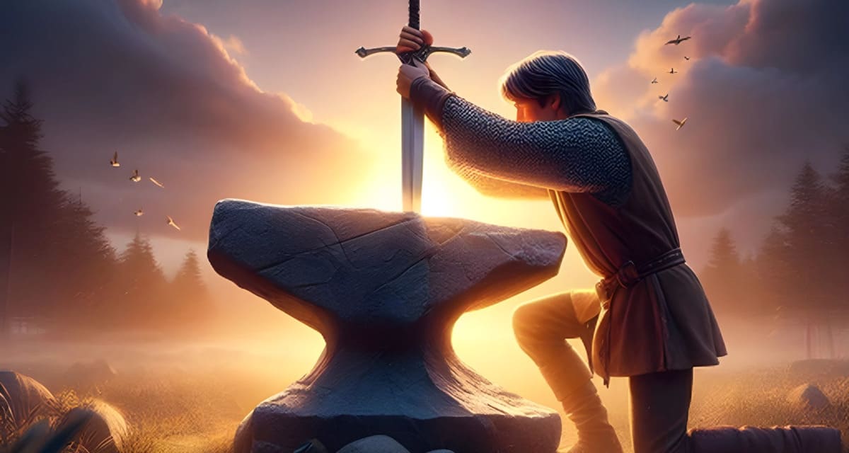 ¿Estás listo para emprender un viaje hacia la leyenda que ha perdurado por siglos, la leyenda de la espada Excalibur y el inmortal Rey Arturo?