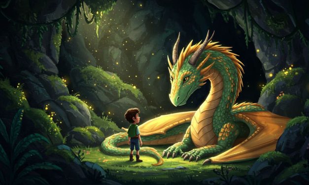 El niño, el dragón y el corazón del bosque