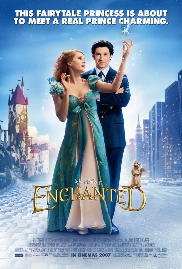 Encantada: Una Película de Fantasía muy Real 1 Una princesa animada termina en el mundo real del Manhattan actual.