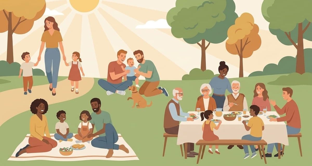 Tipos de familia en la actualidad: más allá del modelo tradicional